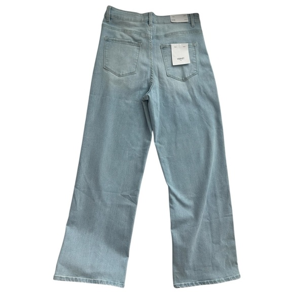 Vervet by Flying Monkey Olivia Wide Leg High Waisted Jeans Size 31 NWT - Picture 10 of 14